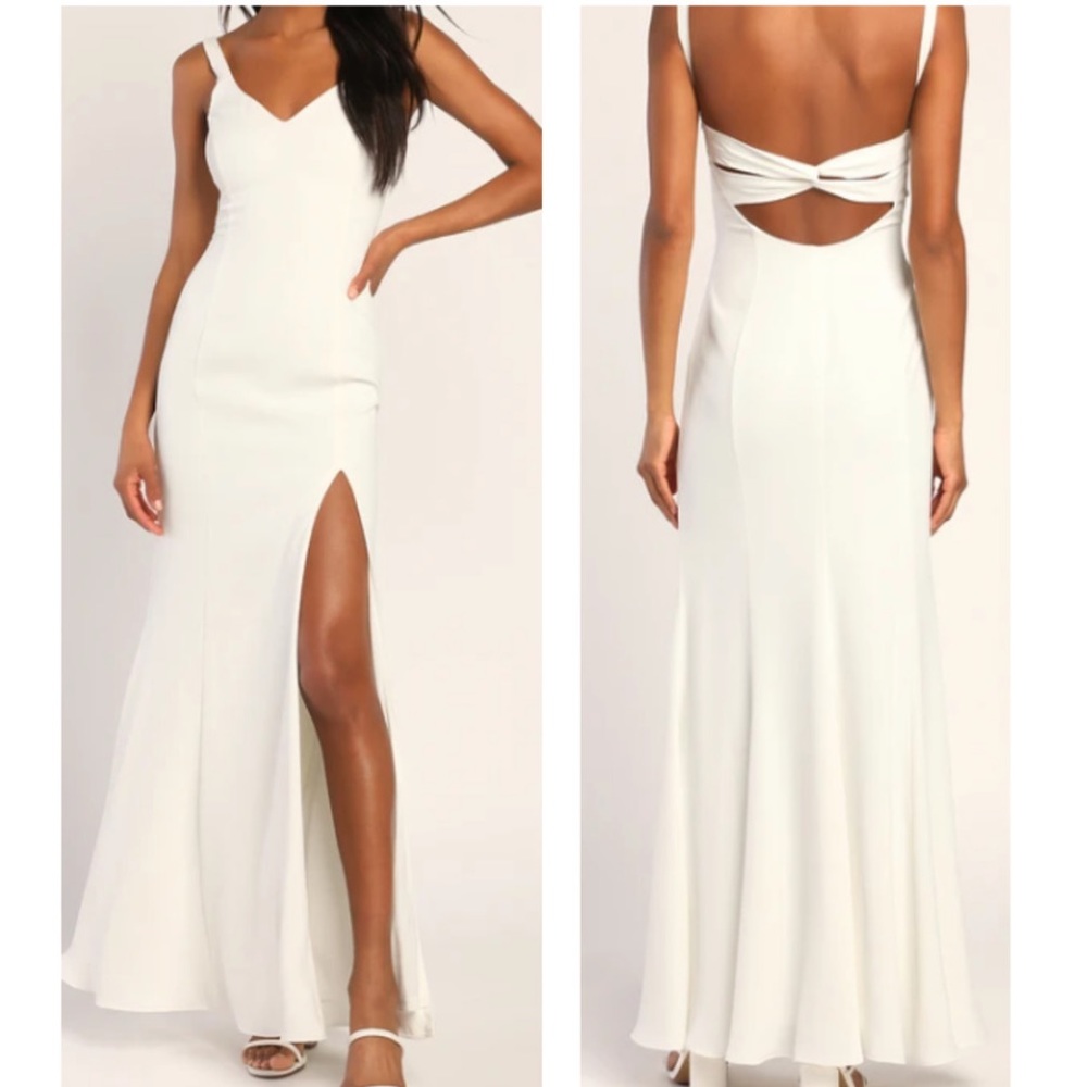 Lulu’s white dress